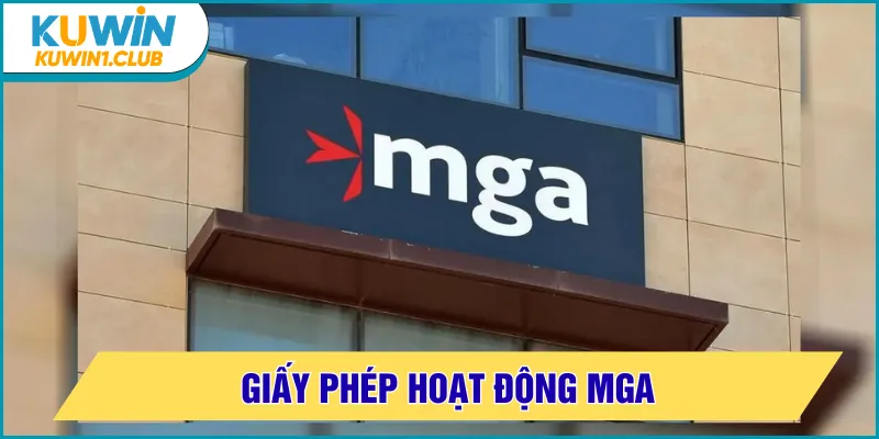 giấy phép hoạt động mga